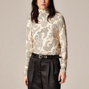 J. Crew Soft Cotton Turtleneck